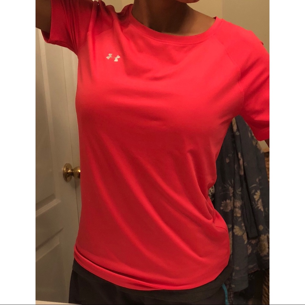 Hot Pink Under Armour Dri-Fit Top